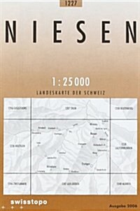 Niesen (Sheet Map, folded)