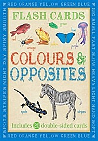 Animal Flash Cards: Colours & Opposites (Cards)