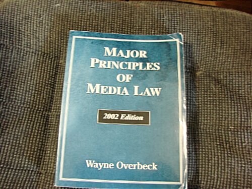 Major Princip Media Law 2002 (Paperback)