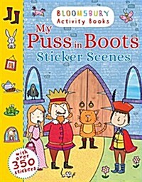 My Puss In Boots Sticker Scenes (Paperback)