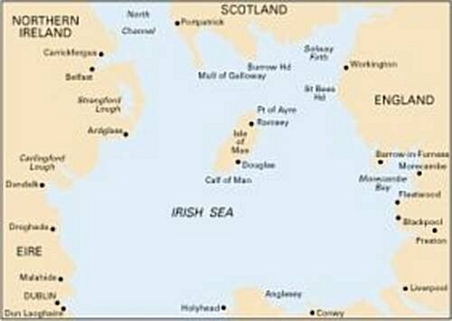 Imray Chart C62 : Irish Sea (Sheet Map, folded)