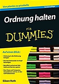 Ordnung Halten Fur Dummies (Paperback, 2 Rev ed)