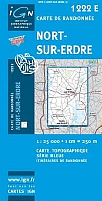 Nort-Sur-Erdre GPS : Ign1222e (Sheet Map, 4 Rev ed)