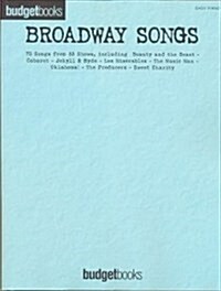 Budgetbooks : Broadway Songs (Easy Piano) (Paperback)