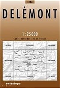 Delemont (Sheet Map)