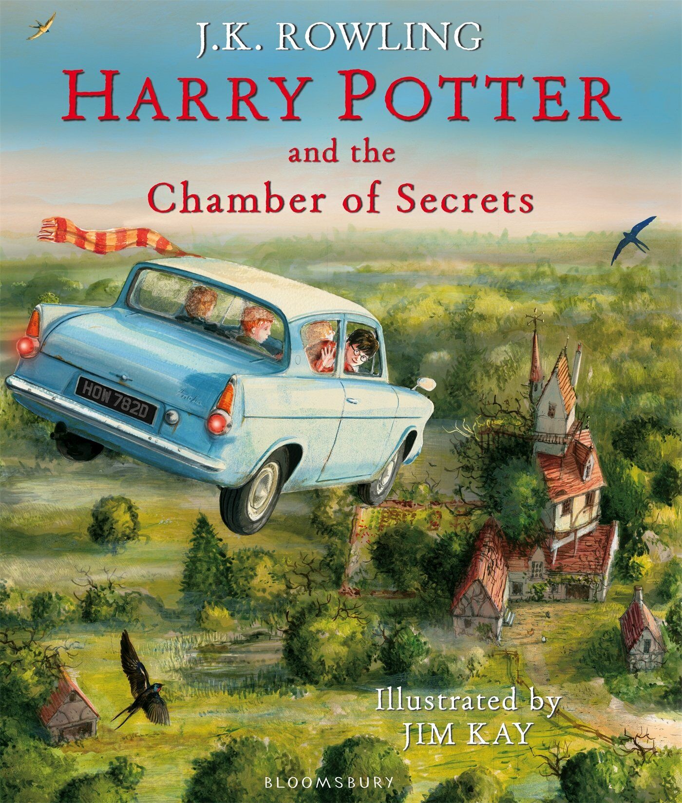 [중고] Harry Potter and the Chamber of Secrets : Illustrated Edition (Hardcover, 영국판)