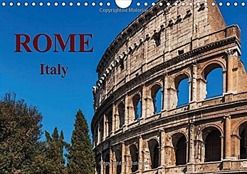 Rome Italy / UK-Version / Birthday Calendar : A Walk Through the Old Town of the Italian Capital Rome. (Calendar, 2 Rev ed)