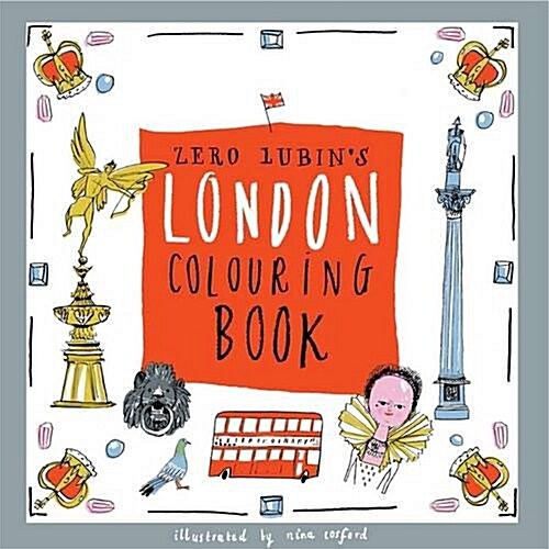 Zero Lubins London Colouring Book (Paperback)