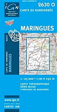 Maringues GPS (Sheet Map, 3 Rev ed)