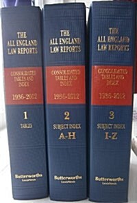 All England Law Reports Consolidated Tables and Index 1936-2012 (Hardcover)