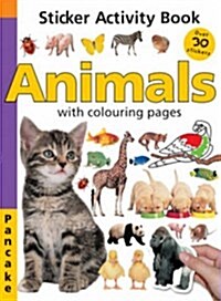 Animals : Pancake Sticker Activity (Paperback)