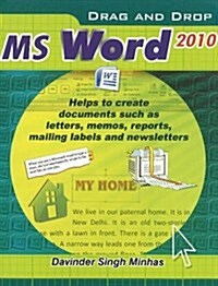 Drag & Drop MS Word 2010 (Paperback)