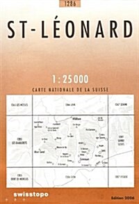 St. Leonard (Sheet Map, folded)