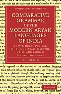 Comparative Grammar of the Modern Aryan Languages of India : To Wit, Hindi, Panjabi, Sindhi, Gujarati, Marathi, Oriya, and Bangali (Paperback)