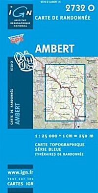 Ambert GPS (Sheet Map, 4 Rev ed)