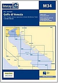 Imray Chart M34 : Golfo Di Venezia (Sheet Map, folded)