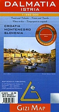 Dalmatia, Istria (Sheet Map)