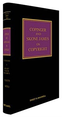 Copinger & Skone James on Copyright (Hardcover, 17 ed)