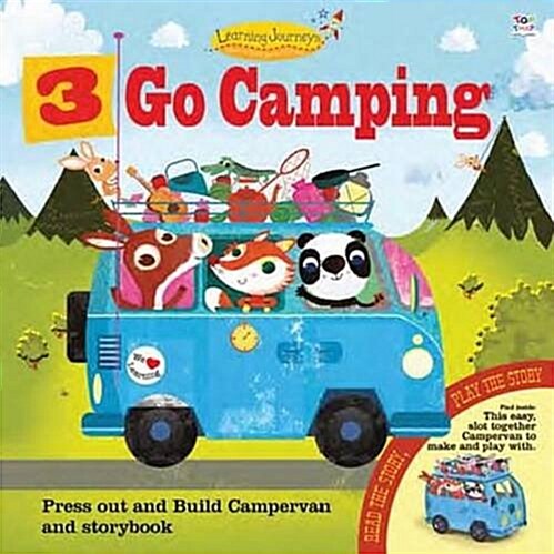 Three Go Camping (Hardcover)