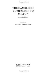 The Cambridge Companion to Milton (Hardcover)