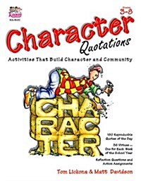 CHARACTER QUOTATIONS GRADES 38 (Paperback)