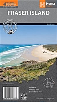 Fraser Island : HEMA.2.075 (Sheet Map, folded, 8 Rev ed)