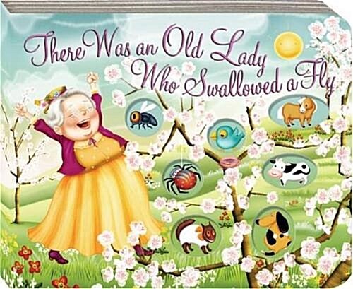 [중고] There Was an Old Lady Who Swallowed a Fly (Hardcover)