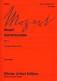 Mozart Piano Sonatas Vol. 1 (Paperback)
