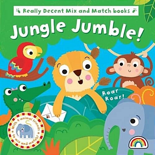 Mix and Match - Jungle Jumble (Board Book)