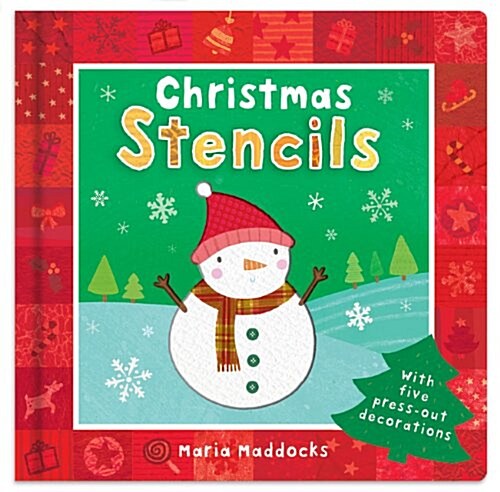 Christmas Stencils (Board Book)