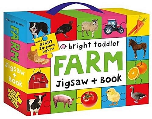 Farm Jigsaw and Book : Jigsaw Box Sets (Hardcover)