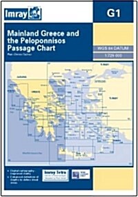 Imray Chart G1 : Mainland Greece and the Peloponnisos (Sheet Map, folded)