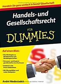 Handels und Gesellschaftsrecht Fur Dummies (Paperback)