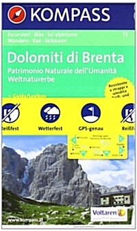 73: Gruppo Di Brenta 1:50, 000 (Package)