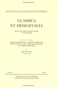 Classica Et Mediaevalia V. 49 (Paperback, UK)