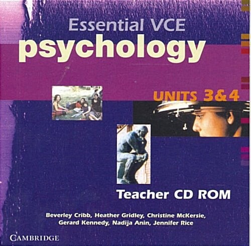 Essential VCE Psychology Units 3 and 4 Teachers CD-Rom (CD-ROM)