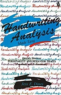 Handwriting Analysis : Made Easy (Paperback)