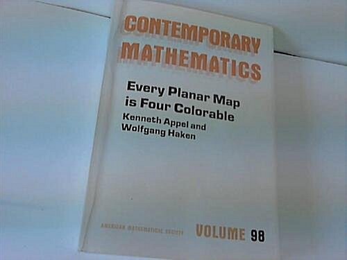 EVERY PLANAR MAP IS FOUR COLORABLE (Paperback)
