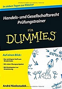 Handels und Gesellschaftsrecht Fur Dummies - Prufungstrainer (Paperback)