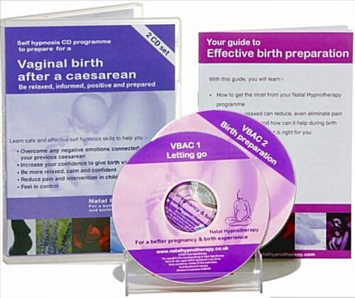 Effective Preparation for a Vaginal Birth After Caesarean : Self Hypnosis (CD-Audio, 1 New ed)