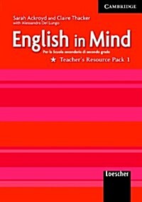 English in Mind 1 Teachers Resource Pack Italian Edition (Paperback)