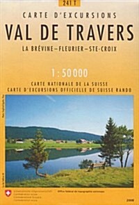 Val De Travers (Sheet Map)