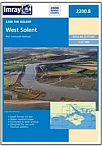 Imray Chart 2200.8 : West Solent (Sheet Map, flat)