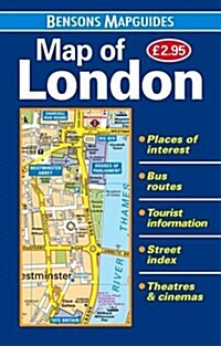 Map of London (Sheet Map, folded)