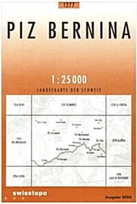 Piz Bernina (Sheet Map)