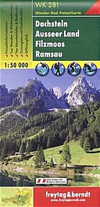 Dachstein, Ausseer Land, Filzmoos, Ramsau GPS : FBW.WK281 (Sheet Map)