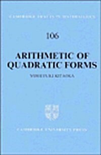 Arithmetic of Quadratic Forms (Hardcover)