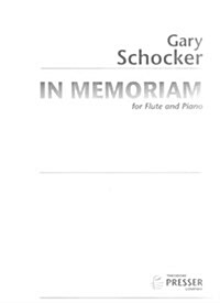 SCHOCKER IN MEMORIAM FLUTE PIANO