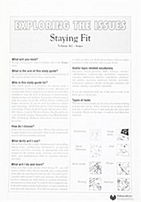 Staying Fit (Pamphlet)