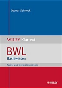 BWL : Basiswissen (Paperback)